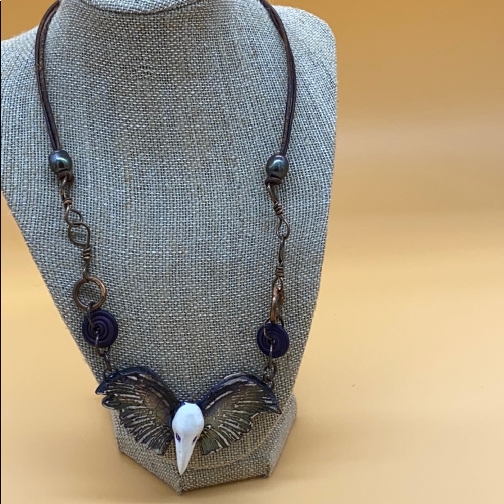 Goth raven skull angel - Picture 7 of 9